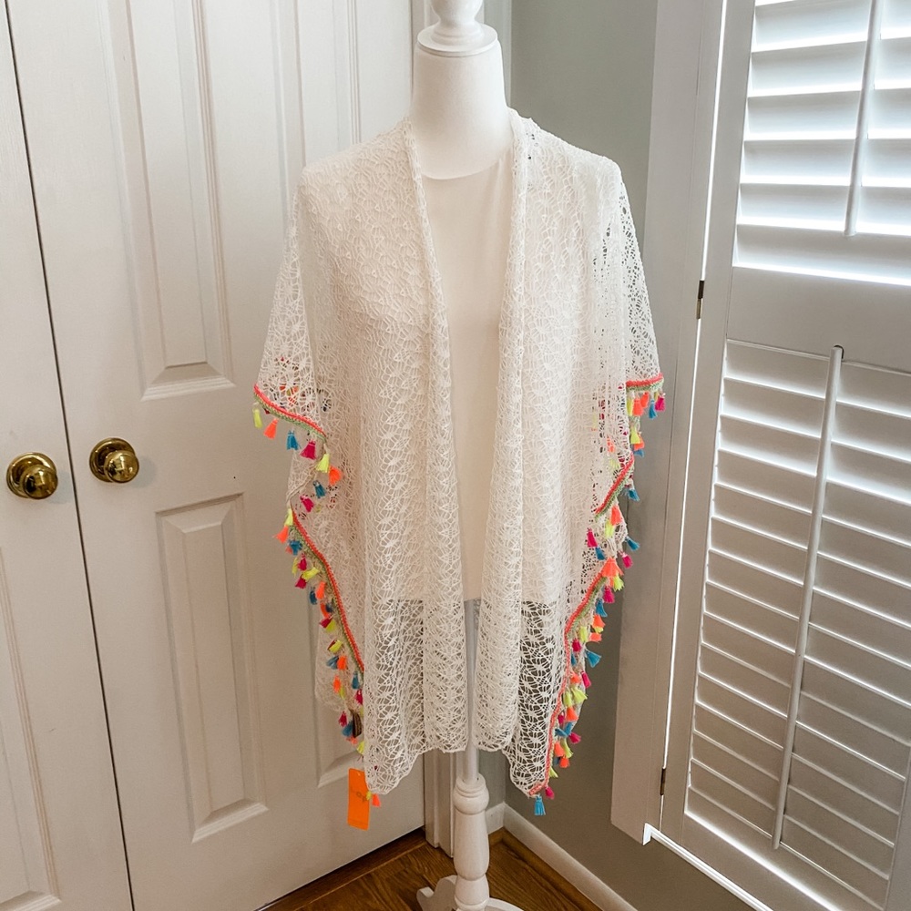Summer Tassel Kimono Coverup